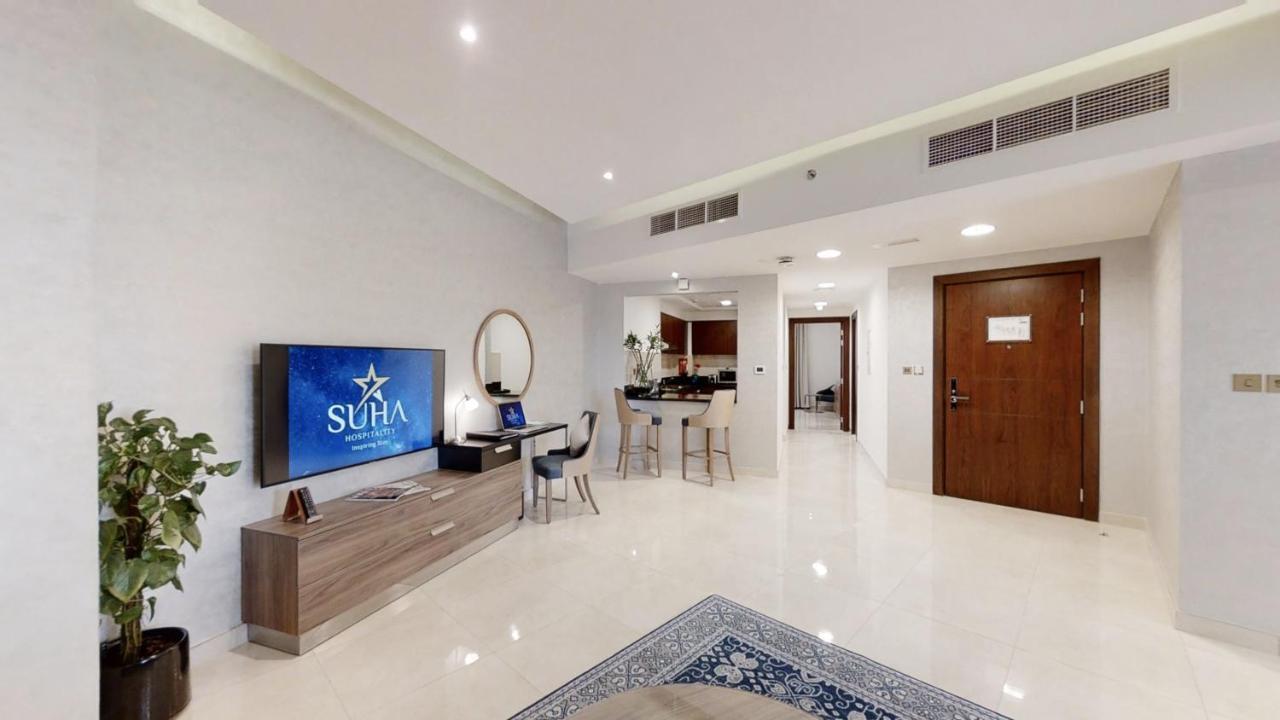 Suha Park Hotel Apartments, Waterfront Jaddaf Dubai Eksteriør bilde
