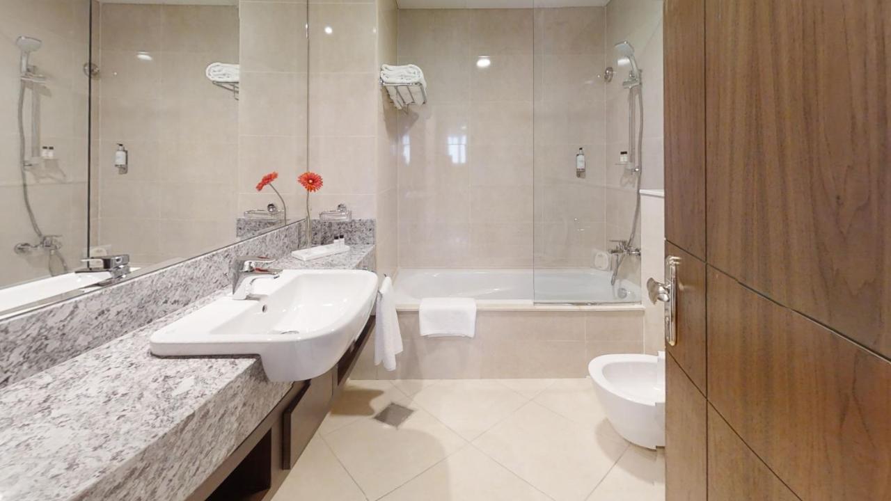 Suha Park Hotel Apartments, Waterfront Jaddaf Dubai Eksteriør bilde